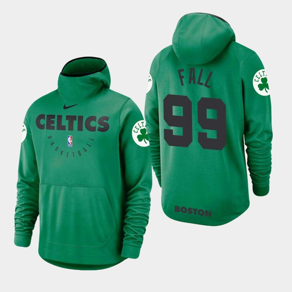 Men's Boston Celtics #99 Tacko Fall Kelly Green Spotlight Hoodie KBH83E4C