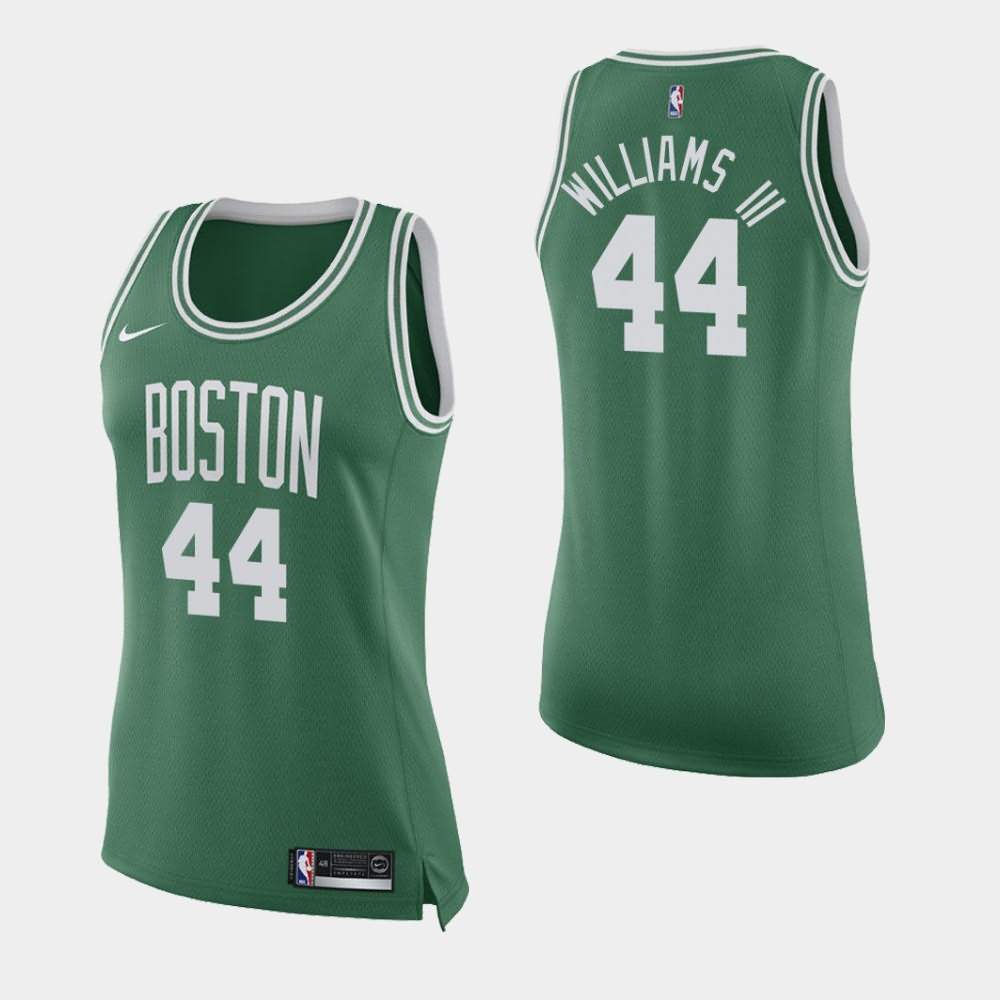 Women's Boston Celtics #44 Robert Williams III Green Icon Jersey NUU51E3L