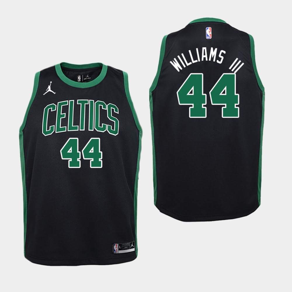 Youth Boston Celtics #44 Robert Williams III Black Jordan Brand Statement Jersey JUM67E8F