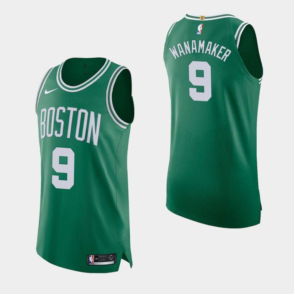 Men's Boston Celtics #9 Brad Wanamaker Kelly Green Player Icon Jersey LJF13E3X