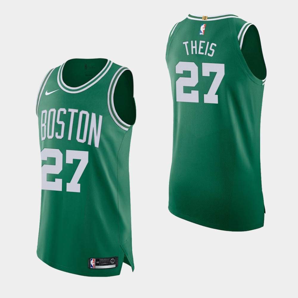 Men's Boston Celtics #27 Daniel Theis Kelly Green Player Icon Jersey QMK80E8T