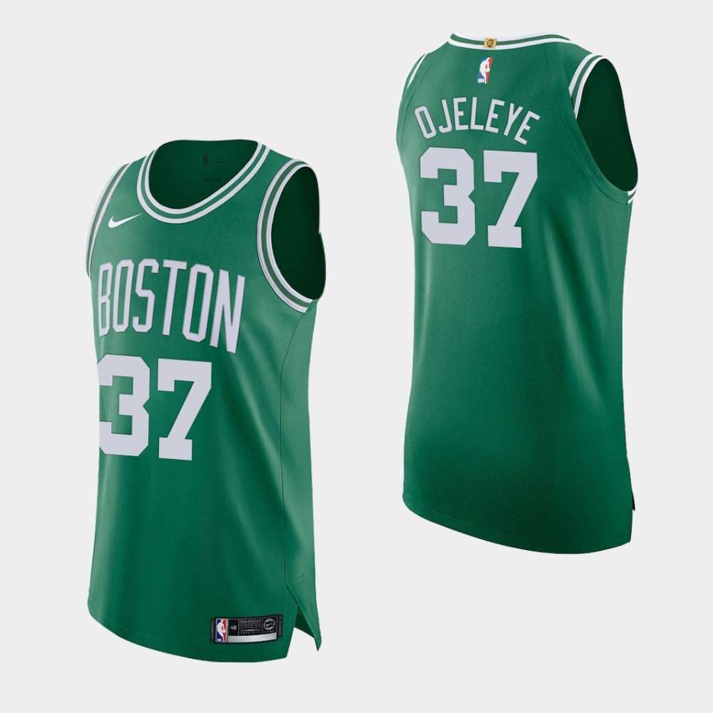 Men's Boston Celtics #37 Semi Ojeleye Kelly Green Player Icon Jersey OAV12E7Z
