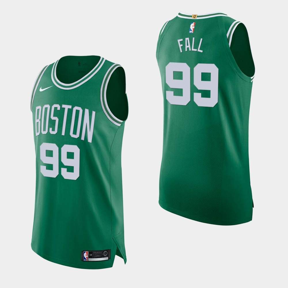 Men's Boston Celtics #99 Tacko Fall Green 2020-21 Icon Jersey LYM63E4W