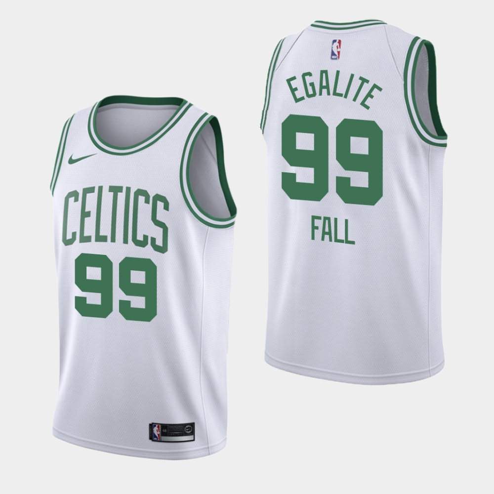 Men's Boston Celtics #99 Tacko Fall White Association Egalite Orlando Return Jersey CTN88E8L
