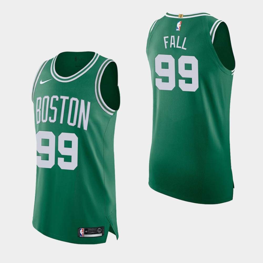 Men's Boston Celtics #99 Tacko Fall Kelly Green Player Icon Jersey IXA57E3Y