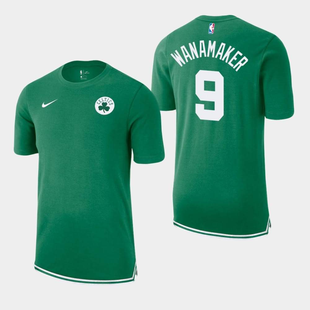 Men's Boston Celtics #9 Bradley Wanamaker Kelly Green DNA Essential Uniform T-Shirt JAF36E7R