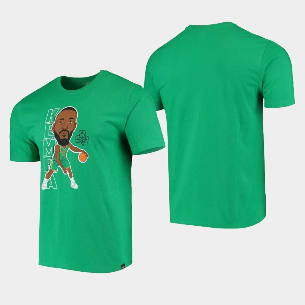 Men's Boston Celtics #8 Kemba Walker Kelly Green Bobblehead Player Graphic T-Shirt ZNQ75E7H