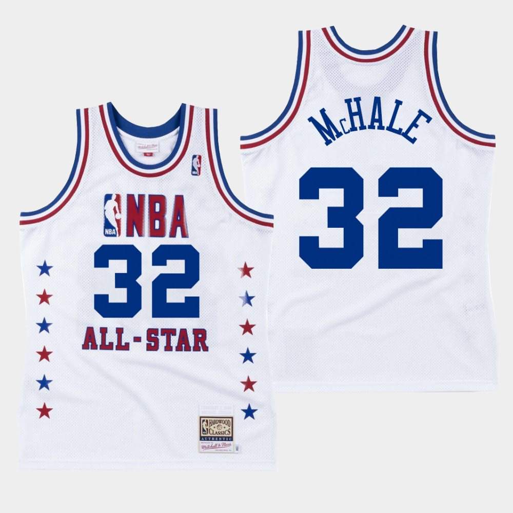 Men's Boston Celtics #32 Kevin McHale White Mitchell & Ness Eastern Conference HWC 1988 All-Star Jersey DZN12E1T