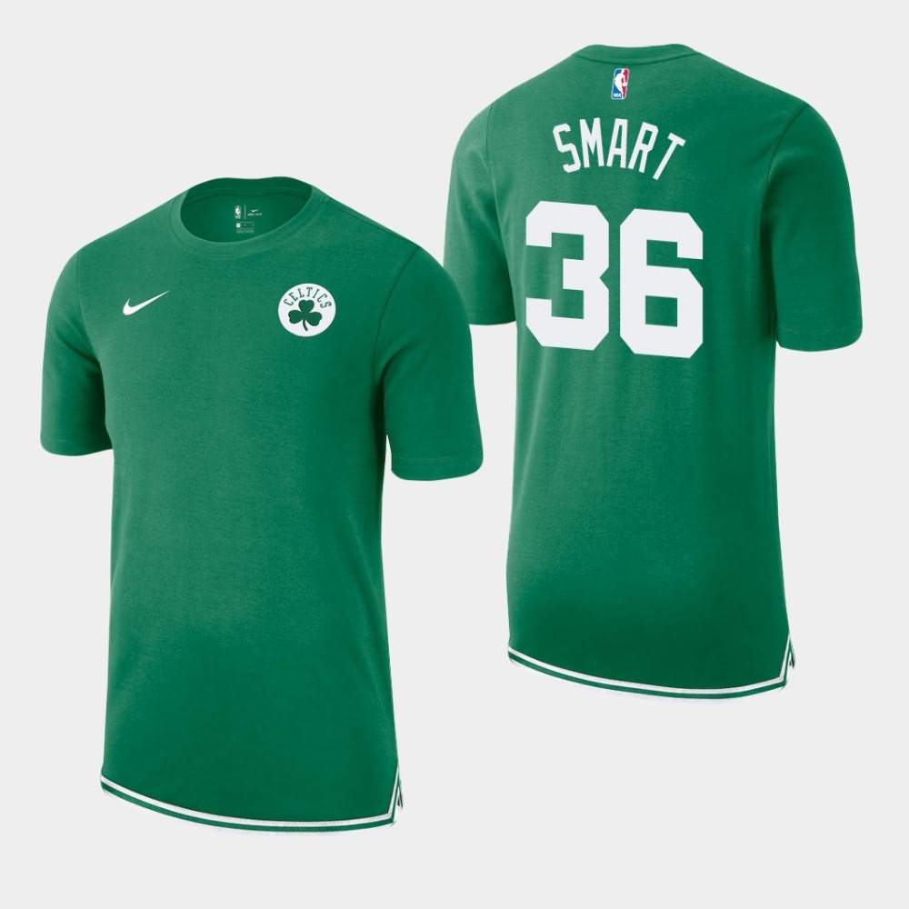 Men's Boston Celtics #36 Marcus Smart Kelly Green DNA Essential Uniform T-Shirt OJY58E7Y