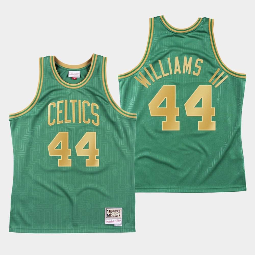 Men's Boston Celtics #44 Robert Williams III Green Mitchell & Ness Hardwood Classics 2020 CNY Jersey VXG05E3D