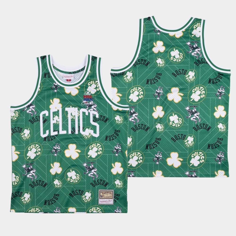 Men's Boston Celtics Green HWC Tear Up Pack Jersey TYJ54E5Y