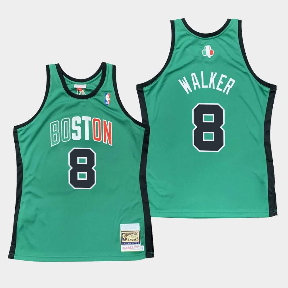 Men's Boston Celtics #8 Kemba Walker Green 39295 Throwback Hardwood Classics Jersey KRA57E1S