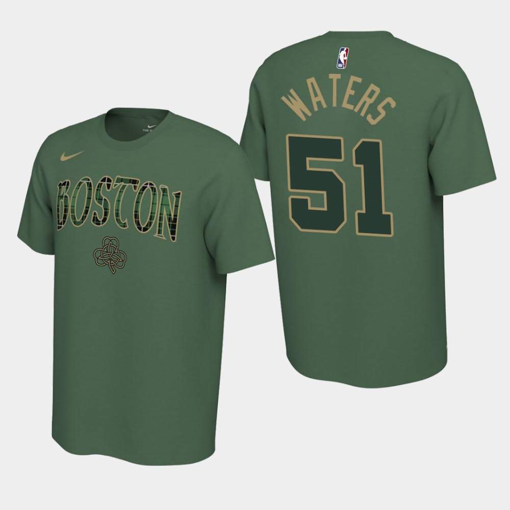 Men's Boston Celtics #51 Tremont Waters Green 2019-20 Earned T-Shirt AHG13E2C