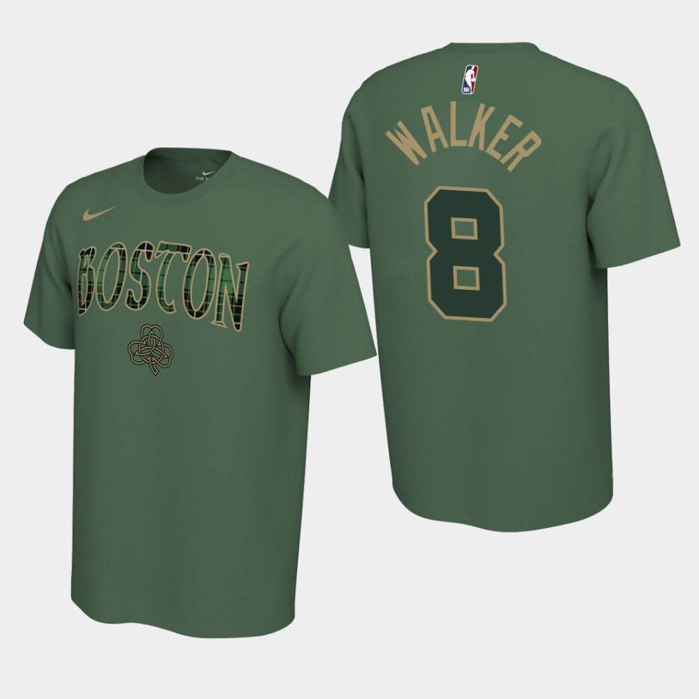 Men's Boston Celtics #8 Kemba Walker Green 2019-20 Earned T-Shirt ZTT76E3I