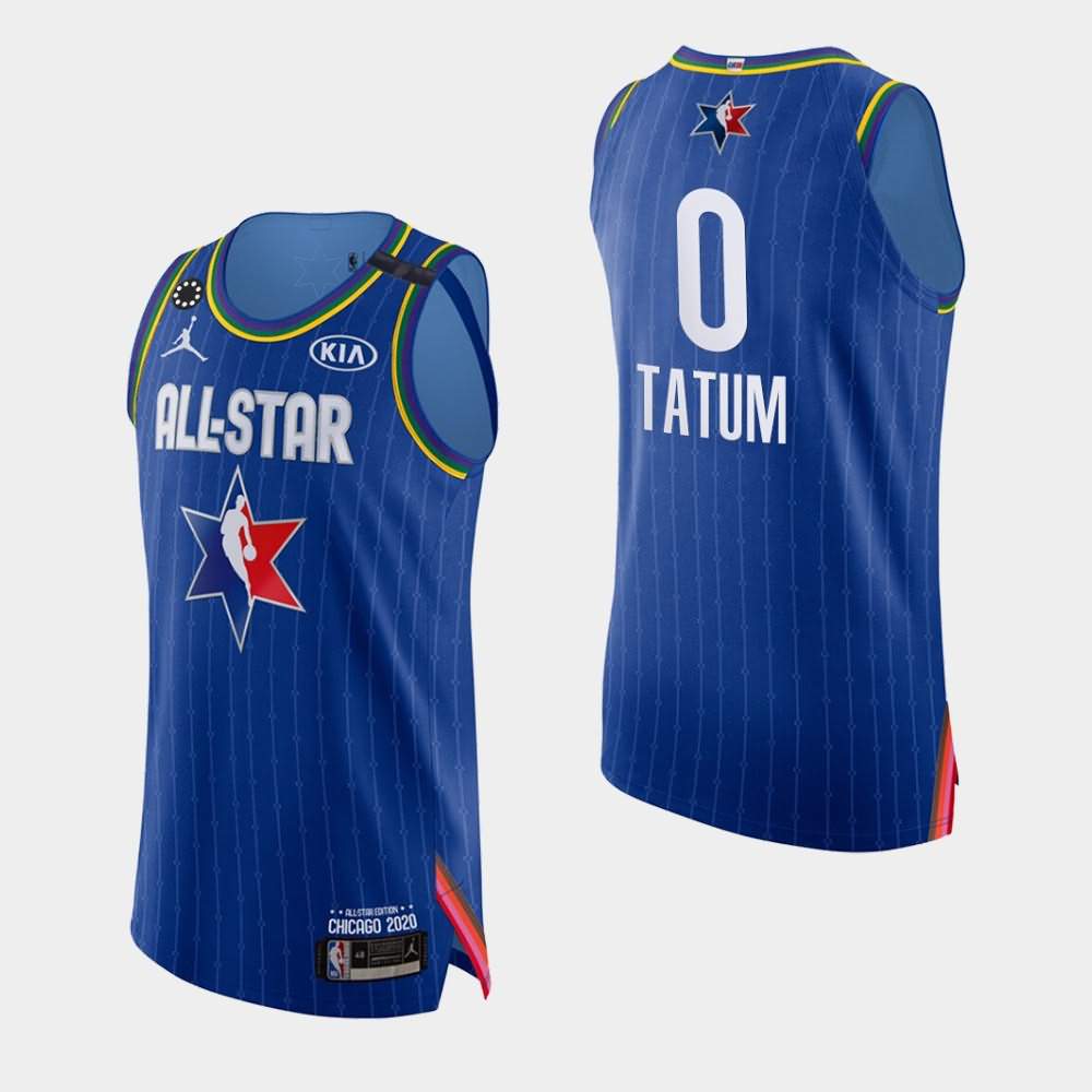 Men's Boston Celtics #0 Jayson Tatum Blue 2020 NBA All-Star Game Jersey DOY37E6L
