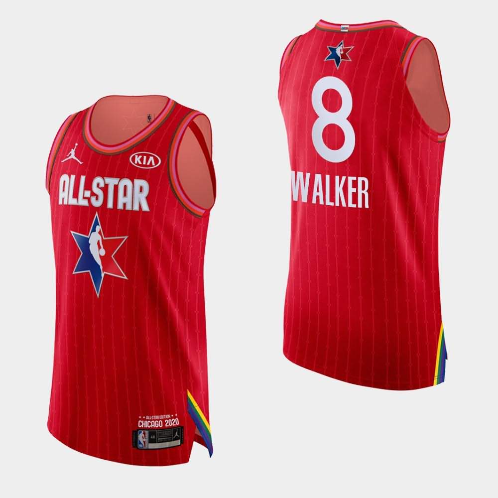 Men's Boston Celtics #8 Kemba Walker Red 2020 NBA All-Star Game Jersey QQR68E8H