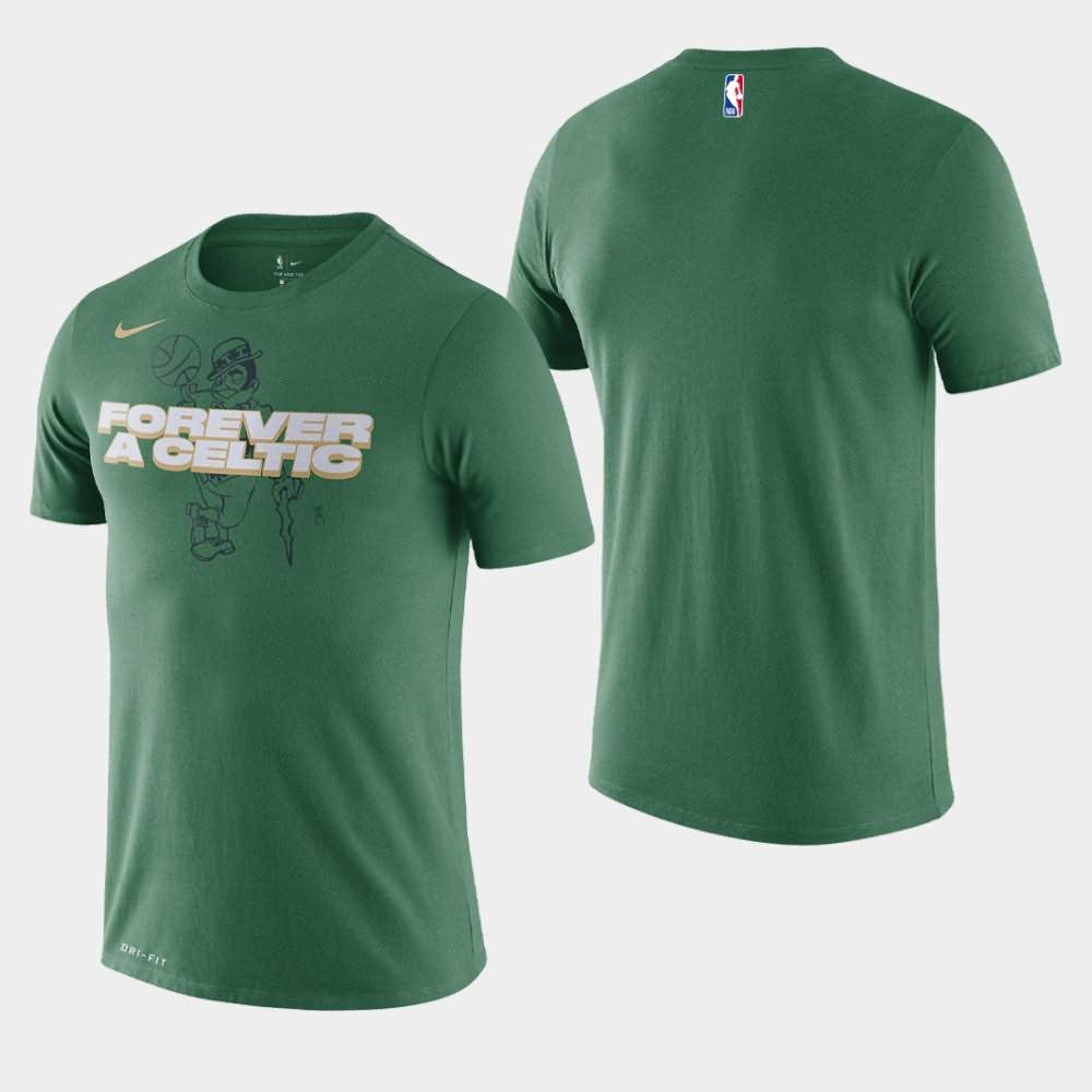 Men's Boston Celtics Green Forever A Celtic Dri-FIT T-Shirt XJH81E2W