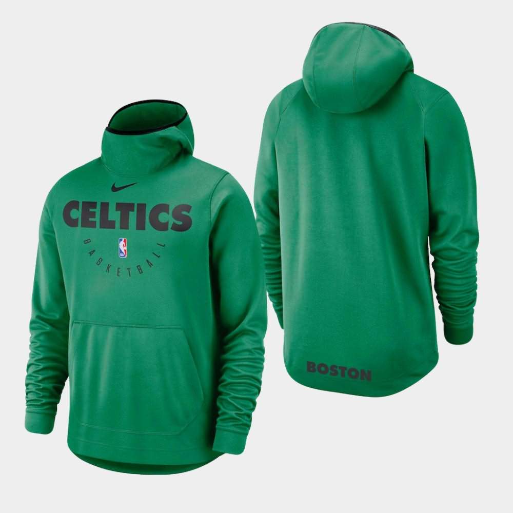 Men's Boston Celtics Kelly Green Pullover Spotlight Hoodie CTL03E8V
