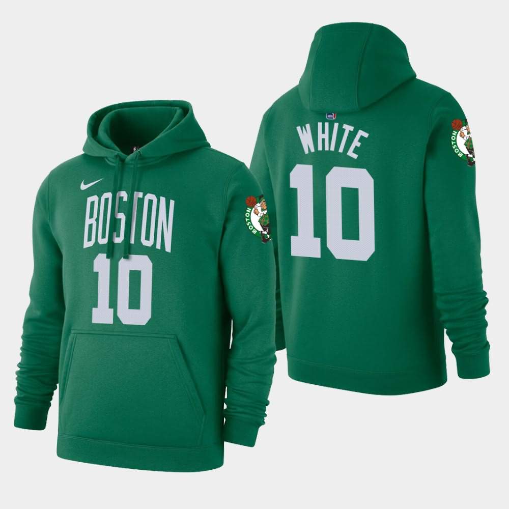 Men's Boston Celtics #10 Jo Jo White Kelly Green 2020 Season Icon Hoodie ZOS75E4H