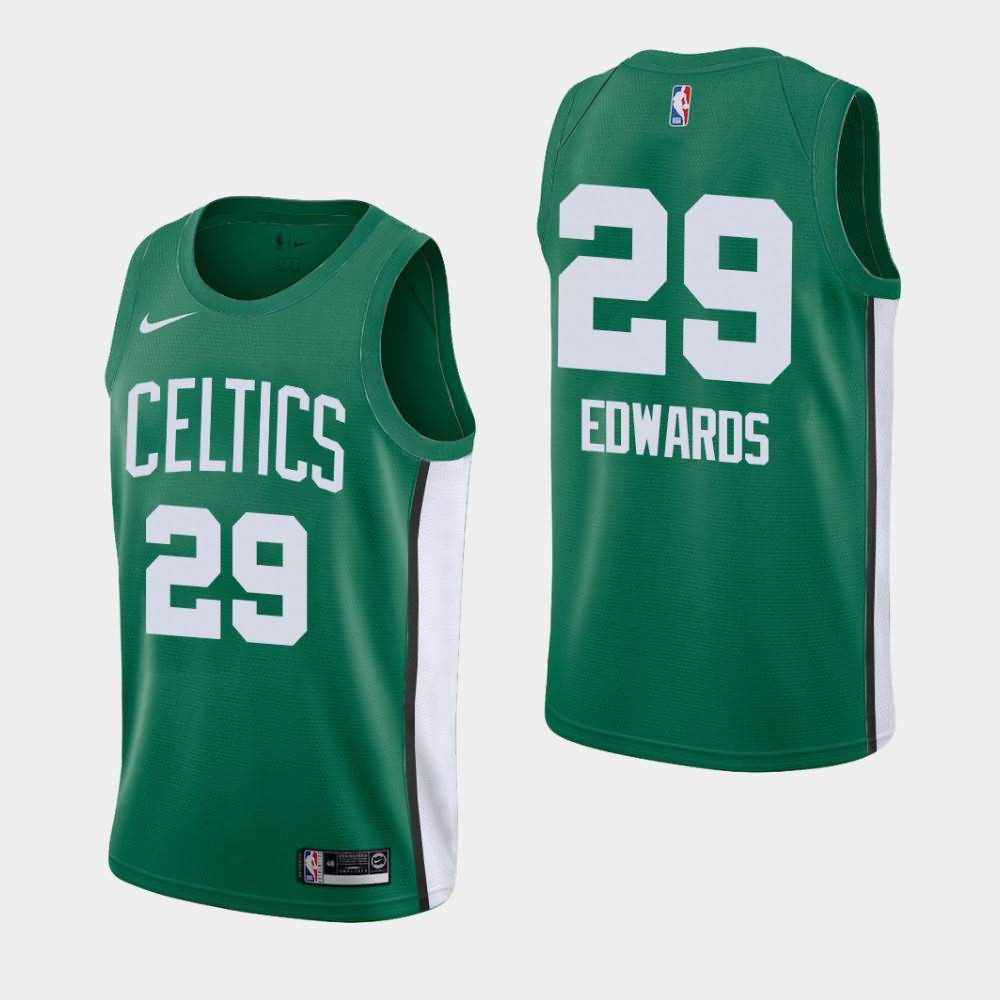 Men's Boston Celtics #29 Carsen Edwards Green 2019 Summer League Jersey JYE61E3U