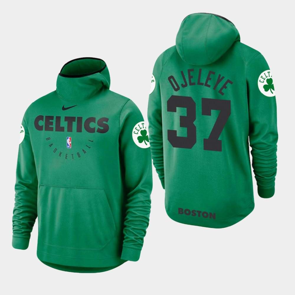 Men's Boston Celtics #37 Semi Ojeleye Kelly Green Spotlight Hoodie HUQ82E4D