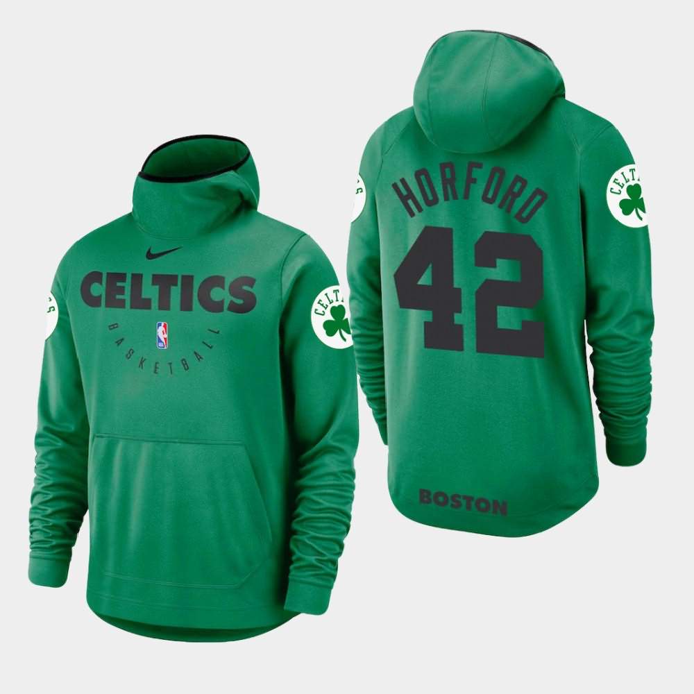Men's Boston Celtics #42 Al Horford Kelly Green Spotlight Hoodie ILT40E2U