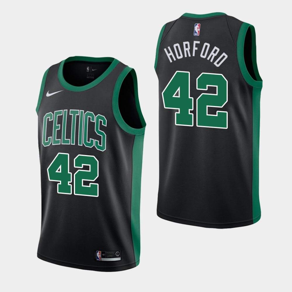 Men's Boston Celtics #42 Al Horford Black Statement Jersey AWY74E2A