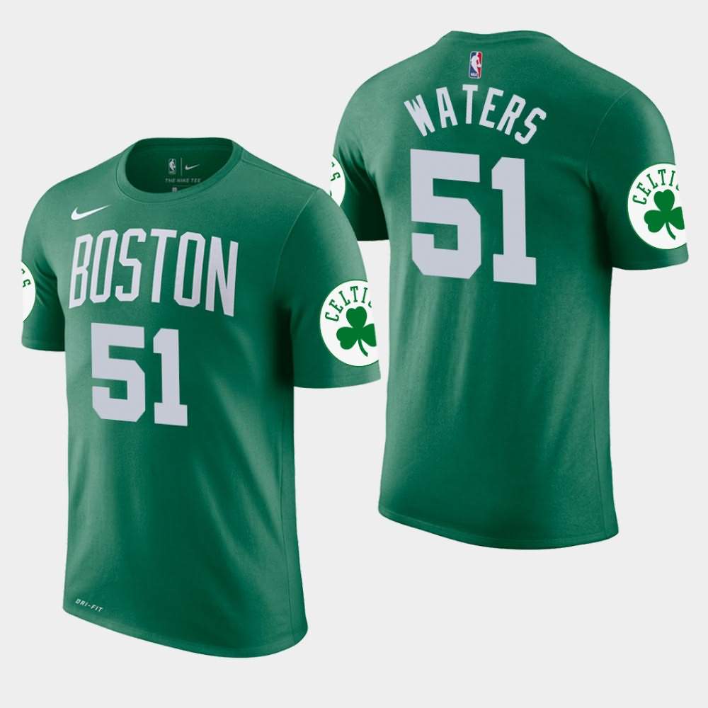 Men's Boston Celtics #51 Tremont Waters Green Edition Icon T-Shirt TUN48E3Z
