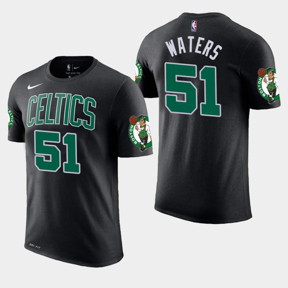 Men's Boston Celtics #51 Tremont Waters Black Edition Statement T-Shirt ZRB30E5Z