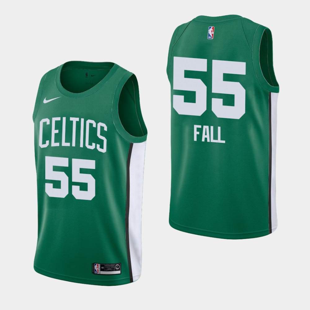 Men's Boston Celtics #55 Tacko Fall Green 2019 Summer League Jersey MAD60E7E
