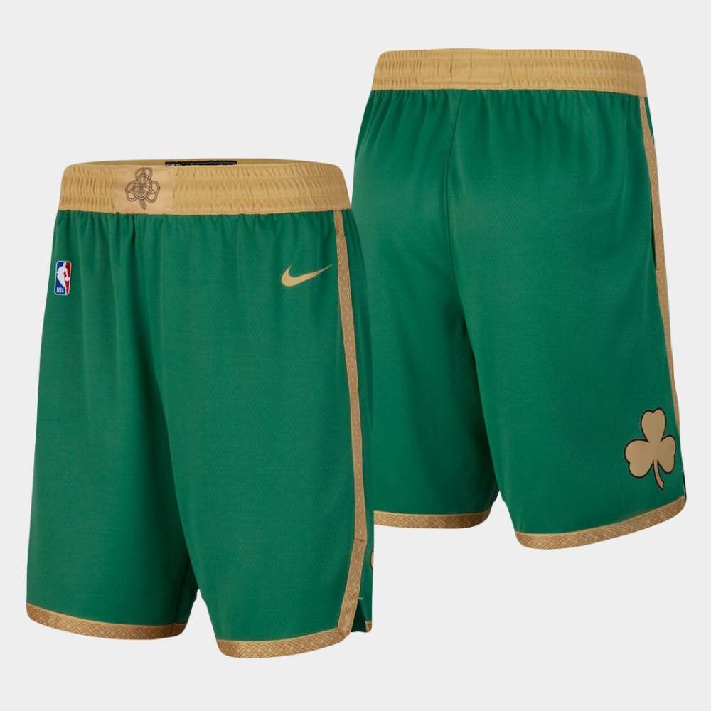 Youth Boston Celtics Green Swingman City Shorts ILJ18E0G