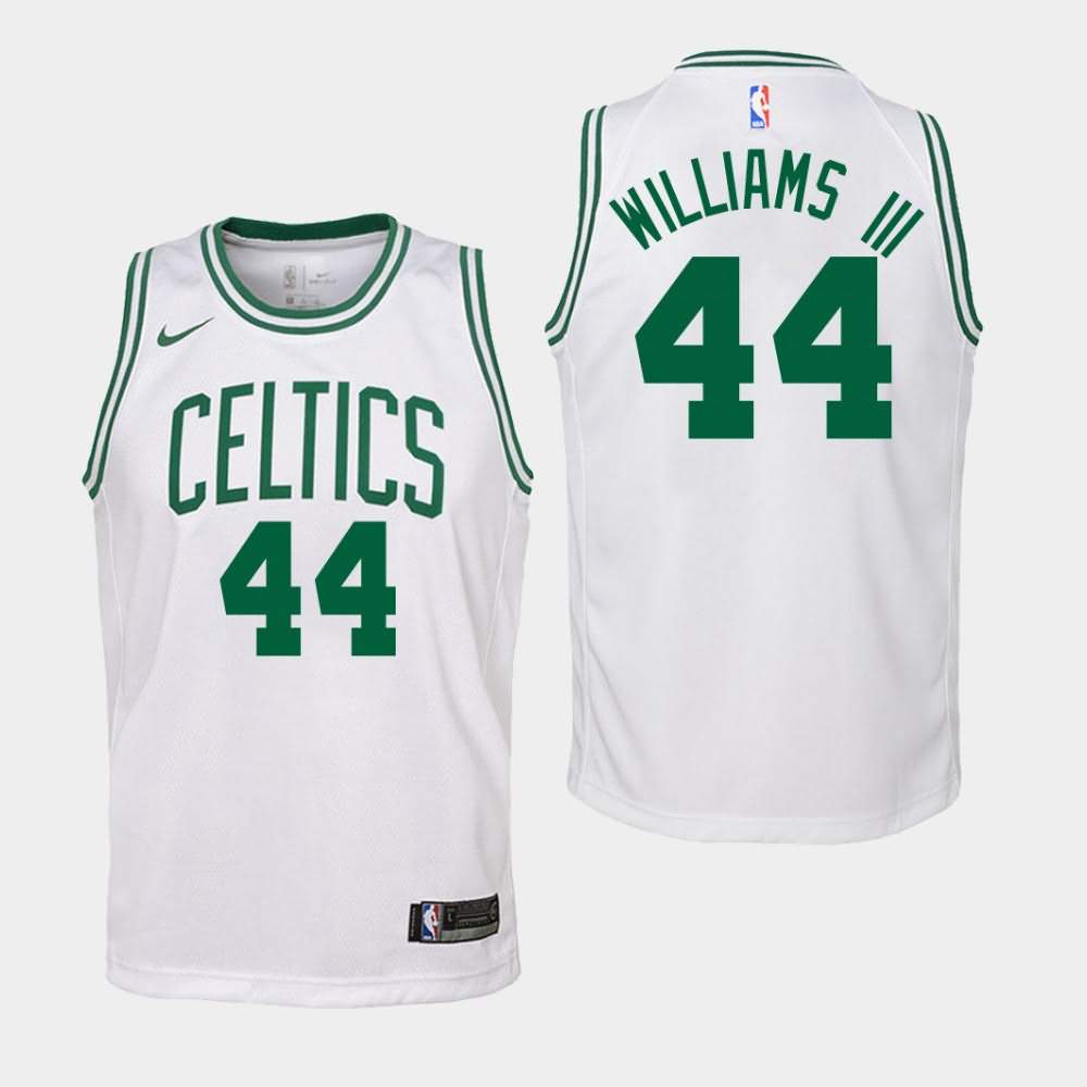 Youth Boston Celtics #44 Robert Williams III White Association Jersey XNA15E7V