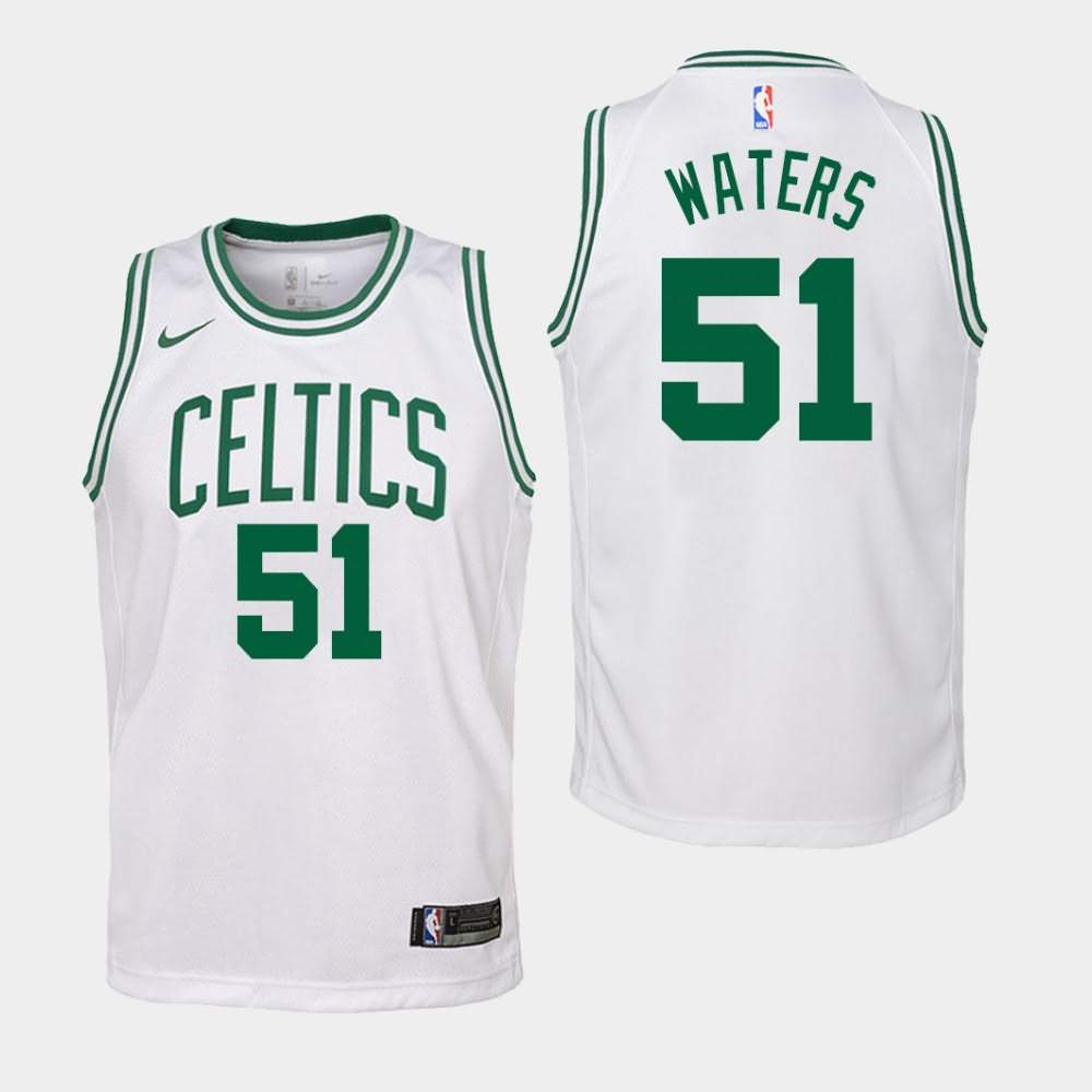 Youth Boston Celtics #51 Tremont Waters White Association Jersey ABE18E0M