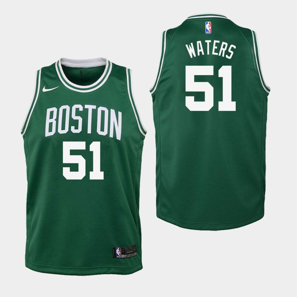 Youth Boston Celtics #51 Tremont Waters Green Icon Jersey UXM41E0V