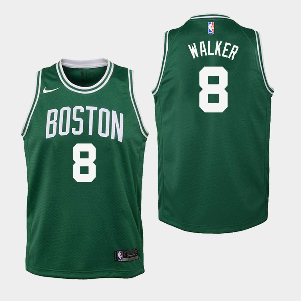 Youth Boston Celtics #8 Kemba Walker Green Icon Jersey ITH80E0V
