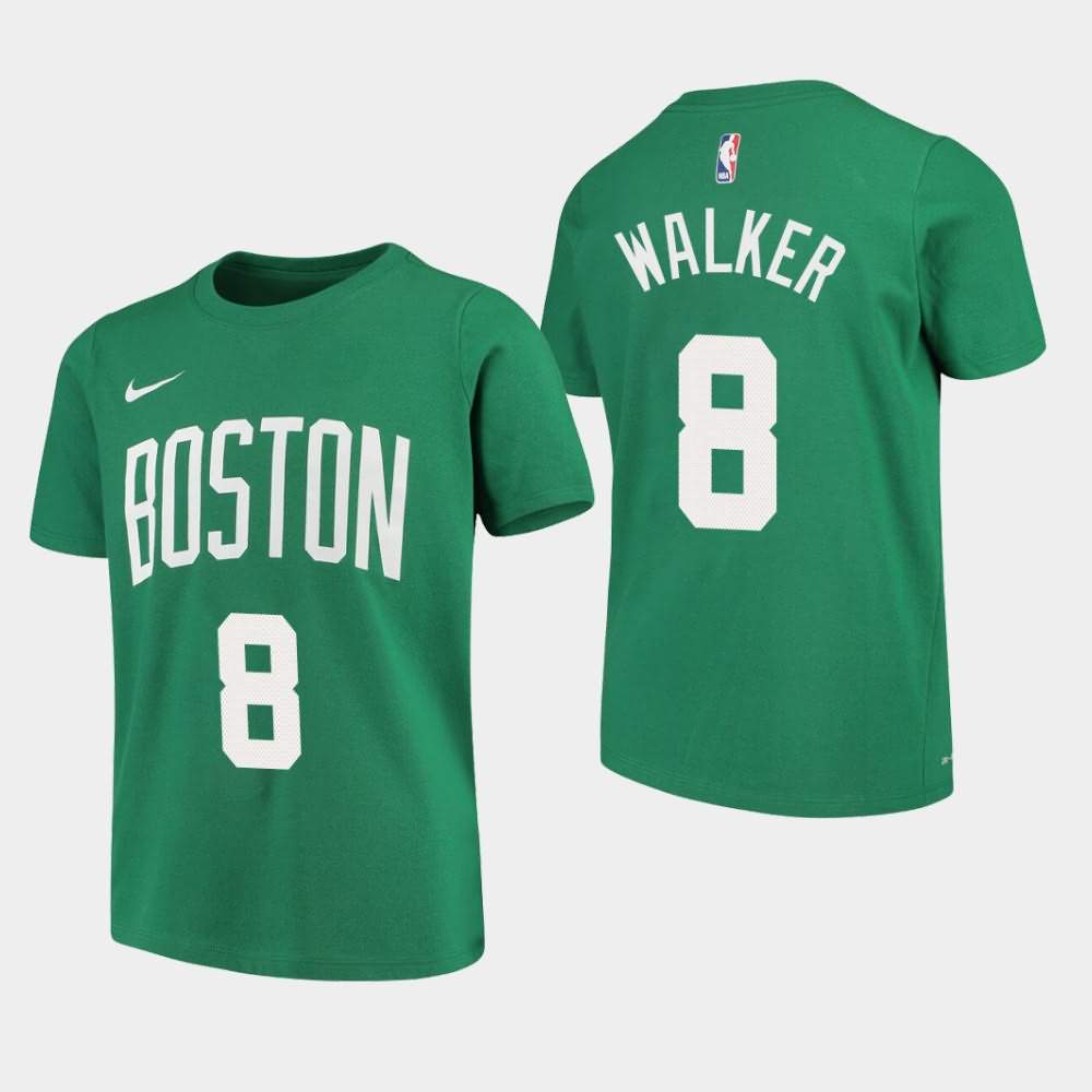 Youth Boston Celtics #8 Kemba Walker Kelly Green Performance T-Shirt XSH25E0Z