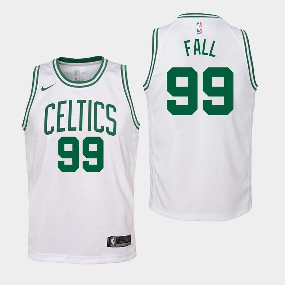 Youth Boston Celtics #99 Tacko Fall White Association Jersey IAX24E2L