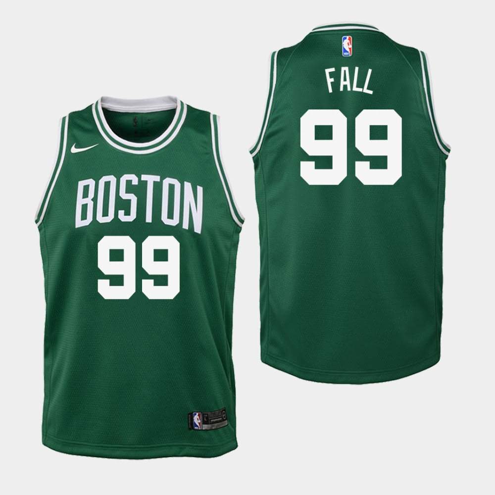 Youth Boston Celtics #99 Tacko Fall Green Icon Jersey CQY57E7G