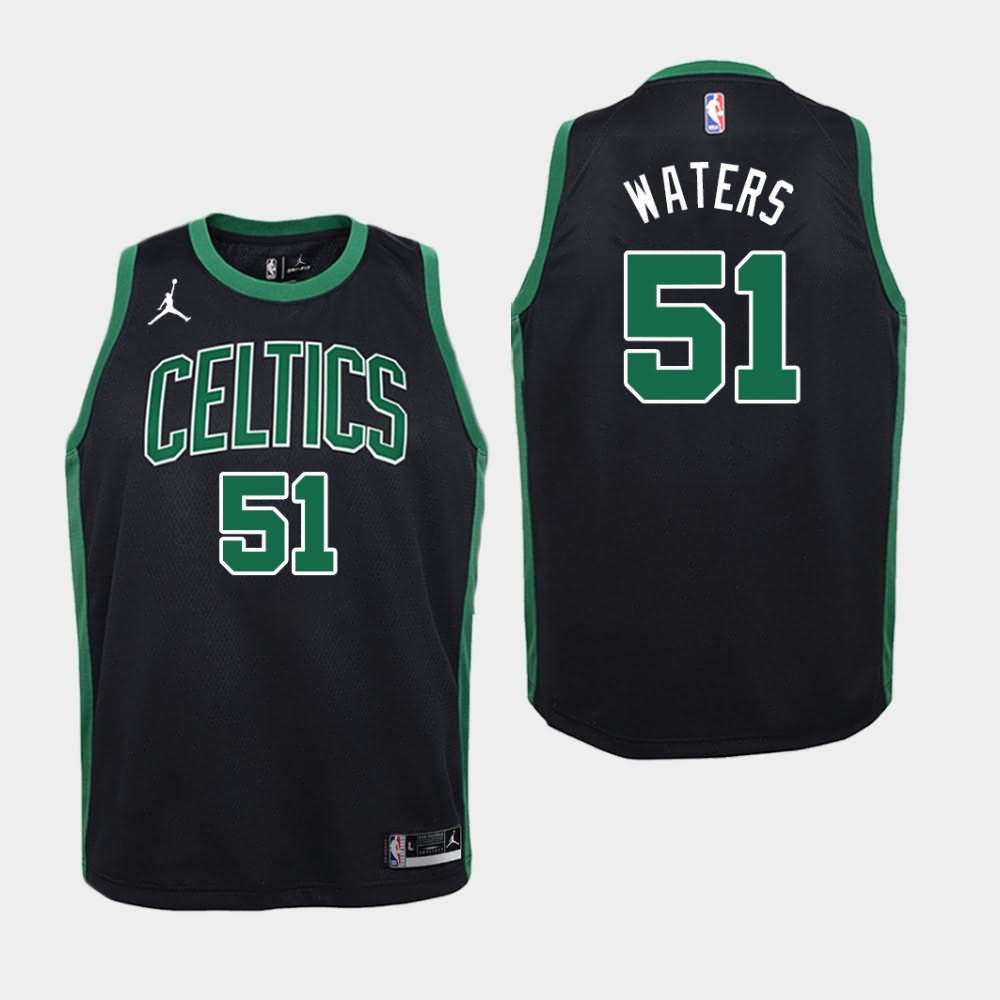 Youth Boston Celtics #51 Tremont Waters Black Jordan Brand Statement Jersey BNL20E2J